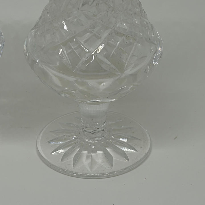 Vintage Waterford Crystal Lismore Footed Salt & Pepper Shaker (NO LIDS)