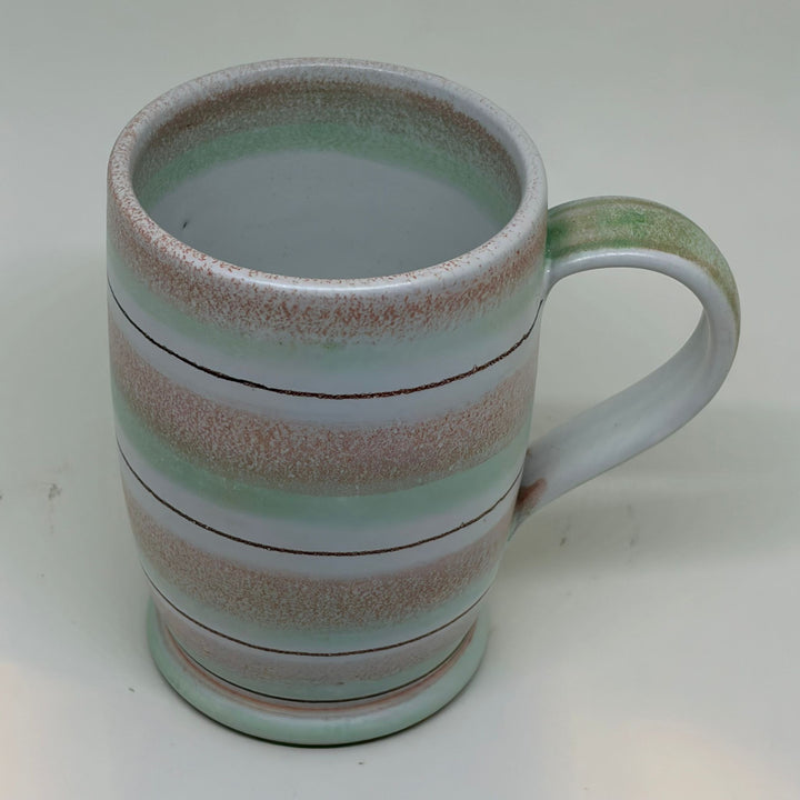 Vintage 70s Style Striped Americano Mug