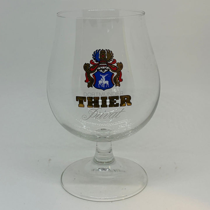 Vintage Collectible Dortmunder Thier Privat Beer Glass