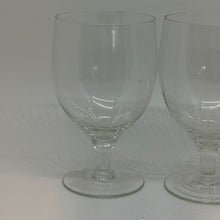 Load image into Gallery viewer, Set of 3 Vintage Crystal Goblets