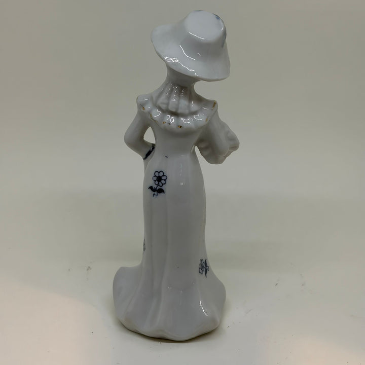Vintage Porcelain Victorian Lady Figurine