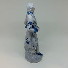 Load image into Gallery viewer, Vintage Porcelain Victorian Style Georgian Gentleman with Hat Figurine