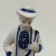 Load image into Gallery viewer, Vintage Porcelain Victorian Style Boy with Mandolin Figurine