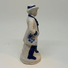 Load image into Gallery viewer, Vintage Porcelain Victorian Style Boy with Mandolin Figurine