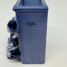 Load image into Gallery viewer, Antique German Children by the Chimney Vase by Rauenstein Delft