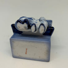 Load image into Gallery viewer, Antique German Children by the Chimney Vase by Rauenstein Delft