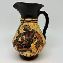 Load image into Gallery viewer, Vintage Ancient Greek Pottery Replica Pitcher Jug Hand Made in Rhodes