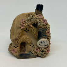 Load image into Gallery viewer, Vintage Model Railway Cottage 'Pearl Cottage' Handmade Miniature Figurine