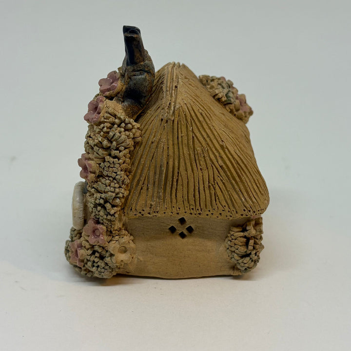 Vintage Model Railway Cottage 'Pearl Cottage' Handmade Miniature Figurine