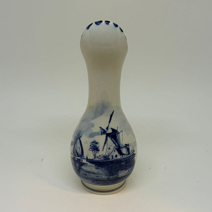 Vintage Delftware Windmill Bud Vase