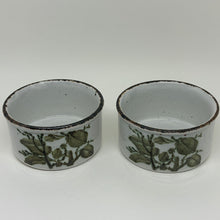 Load image into Gallery viewer, Pair of Vintage Tureens Midwinter Stonehenge Green Leaves