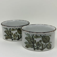 Load image into Gallery viewer, Pair of Vintage Tureens Midwinter Stonehenge Green Leaves