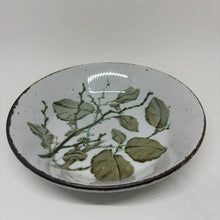 Load image into Gallery viewer, Vintage Cereal Bowl Midwinter Stonehenge Green Leaves