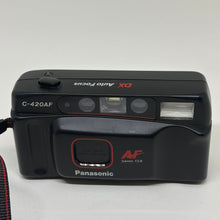Load image into Gallery viewer, Panasonic C-240AF 35mm f3.8 Lens Compact Film Camera &amp; Bag