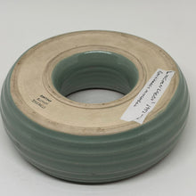 Load image into Gallery viewer, Vintage Lovatts 1950s Stoneware Pink &amp; Green Posy Ring Vase