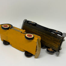 Load image into Gallery viewer, Pair of Rustic Vintage Handmade Wooden Car Figurines
