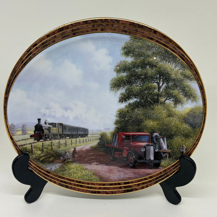 Vintage Limited Edition ‘Collection at Manor Farm’ Davenport Pottery Plate