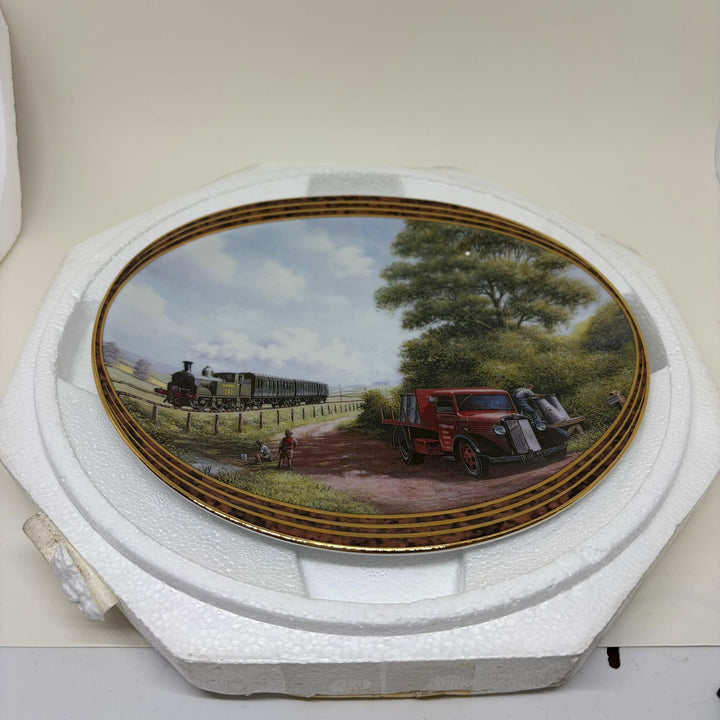 Vintage Limited Edition ‘Collection at Manor Farm’ Davenport Pottery Plate