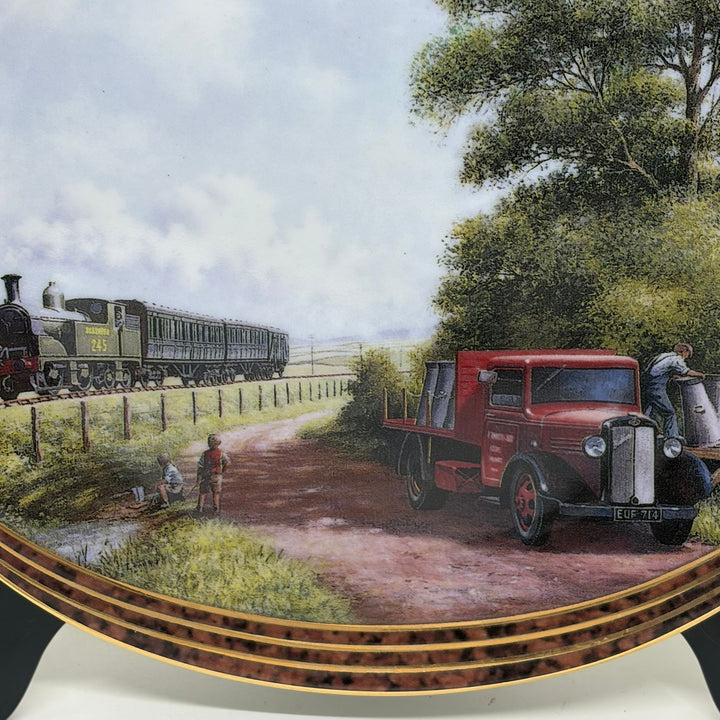 Vintage Limited Edition ‘Collection at Manor Farm’ Davenport Pottery Plate