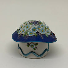 Load image into Gallery viewer, Vintage Jane Asher Willow Hall Floral Hat VH13 Laura Trinket Box