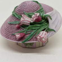 Load image into Gallery viewer, Vintage Jane Asher Willow Hall Floral Hat DH02 Frances Trinket Box