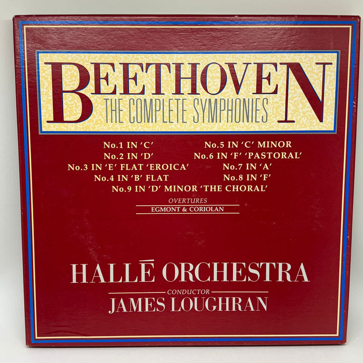 Beethoven The Complete Symphonies Halle Orchestra Vinyl Record Boxset