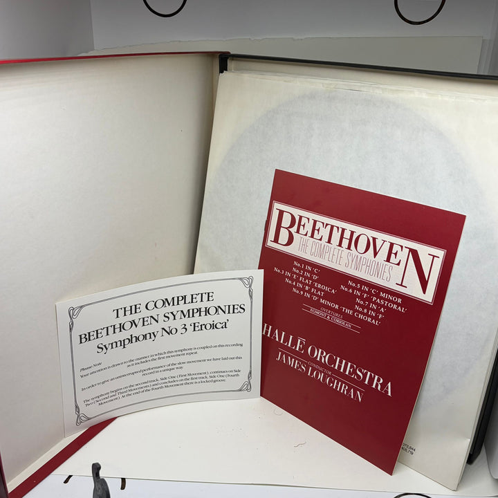Beethoven The Complete Symphonies Halle Orchestra Vinyl Record Boxset