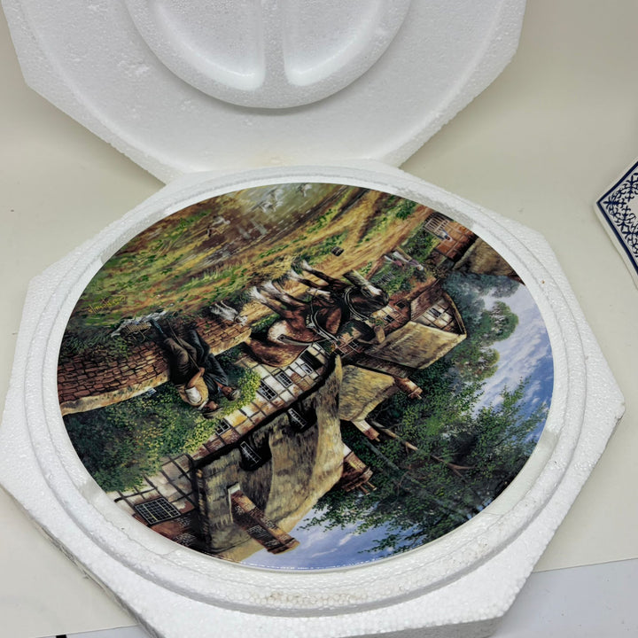 Vintage Wedgwood Limited Edition 'Lunch Break' Country Days Plate 1992