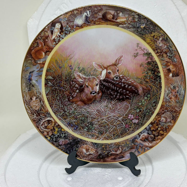 Vintage Davenport Ltd Edition 'Resting in the Grass' Our Country Companions Plate
