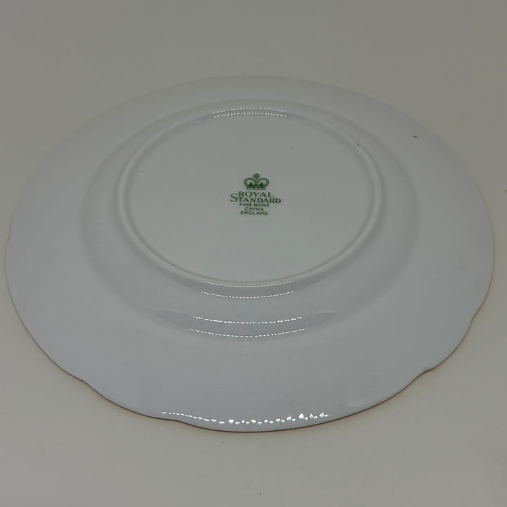 Vintage Burgundy & Gold Royal Standard Spare or Replacement Tea Plate