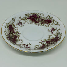 Load image into Gallery viewer, Vintage Burgundy &amp; Gold Royal Standard Spare or Replacement Saucer