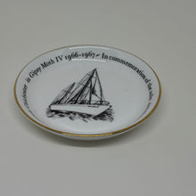 Load image into Gallery viewer, Vintage Sir Francis Chichester Gipsy Moth IV Commemorative Pin Trinket Dish