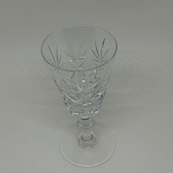 Vintage Crystal Aperitif Glass