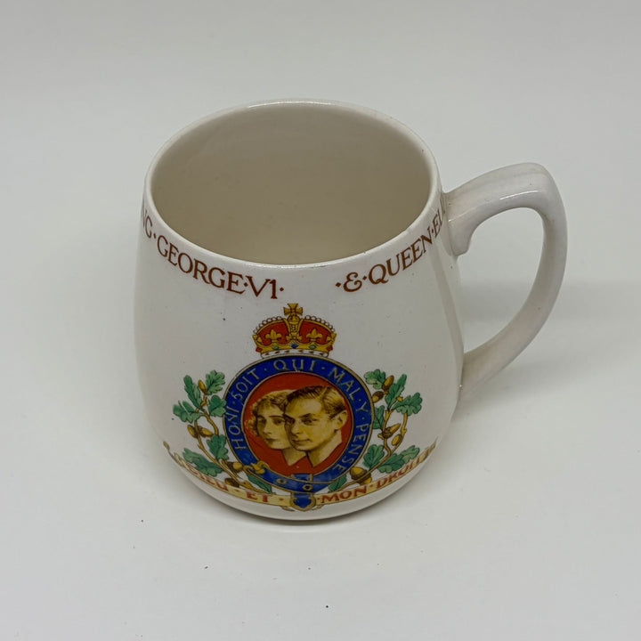Vintage Mug 1937 King George VI and Queen Elizabeth Coronation