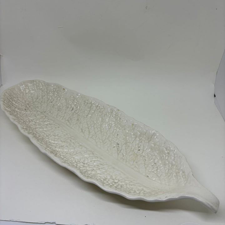 Vintage Spode Velamour Creamware Serving Dish