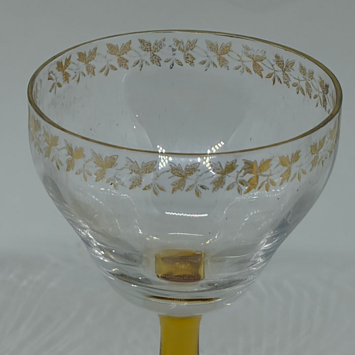 Pair of Vintage Cordial or Liqueur Glasses