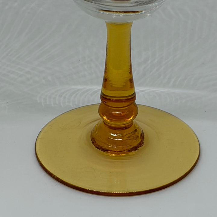 Pair of Vintage Cordial or Liqueur Glasses