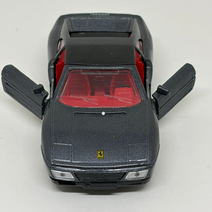 Vintage Maisto Shell Collezione Ferrari 348 TS Grey Die-Cast Model Car 1:38