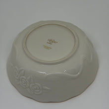 Load image into Gallery viewer, Vintage Lenox Rose and Ribbons Bowl with 24K Gold Trim