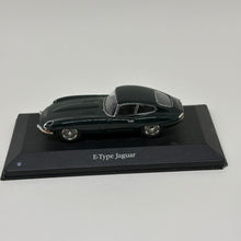 Load image into Gallery viewer, Vintage Diecast Atlas Editions 1:43 Scale Model Car Jaguar E-Type BRG 4641102