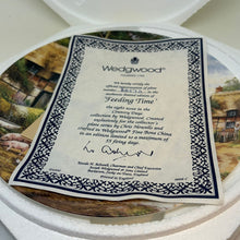Load image into Gallery viewer, Vintage Wedgwood 'Feeding Time' Country Days Fine Bone China Plate