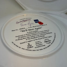 Load image into Gallery viewer, Vintage Royal Doulton 'Sincerely Yours' Vera Lynn Collectable Plate