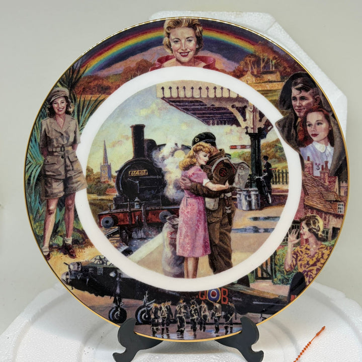 Vintage Royal Doulton 'Sincerely Yours' Vera Lynn Collectable Plate