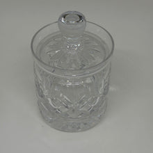 Load image into Gallery viewer, Vintage Cut Crystal Lidded Condiment Honey Pot