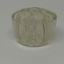 Load image into Gallery viewer, Small Vintage Glass Flower Frog (7 Flowers)
