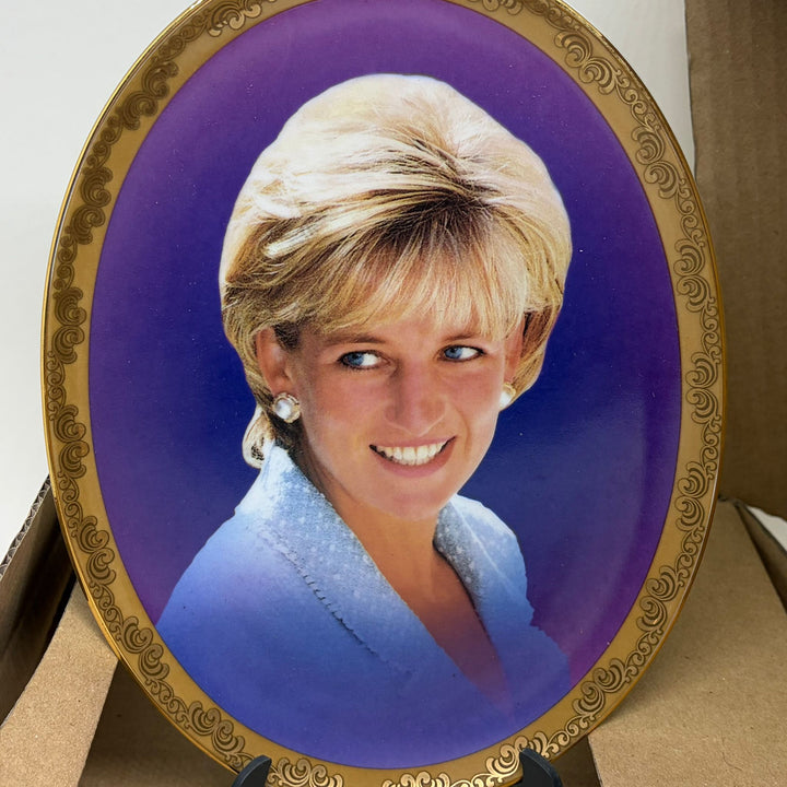 Vintage 'She Touched Our Hearts' Memories of Diana Davenport Plate