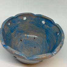 Load image into Gallery viewer, Vintage Hand Thrown Studio Pottery Blue Bowl