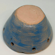 Load image into Gallery viewer, Vintage Hand Thrown Studio Pottery Blue Bowl