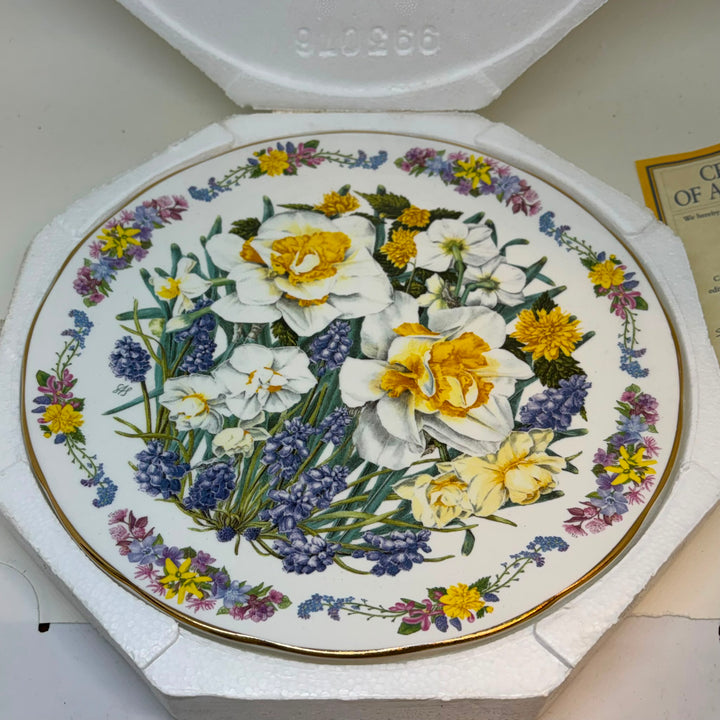 Vintage 'Honour and Devotion' Marie Cure Cancer Care Royal Grafton Plate