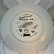 Load image into Gallery viewer, Vintage 'Honour and Devotion' Marie Cure Cancer Care Royal Grafton Plate